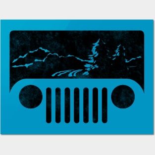 Adventuring Jeep Posters and Art